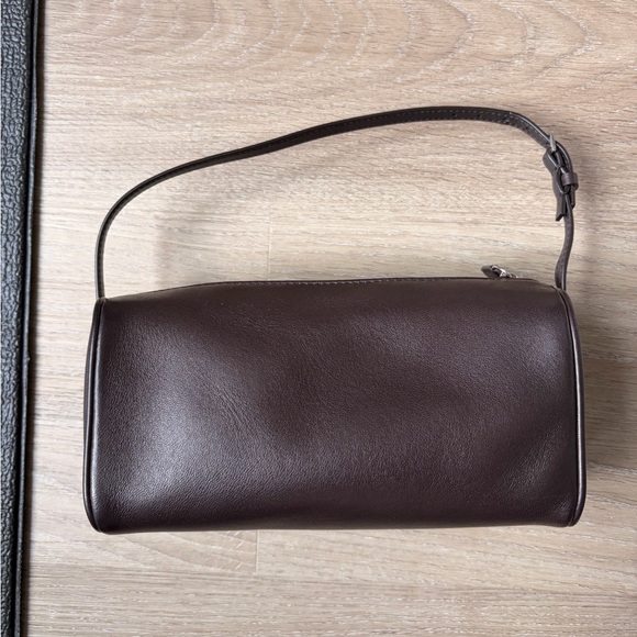 The Row Other - The Row 90’s Bag, Dark Aniline/Dark Chocolate Brown